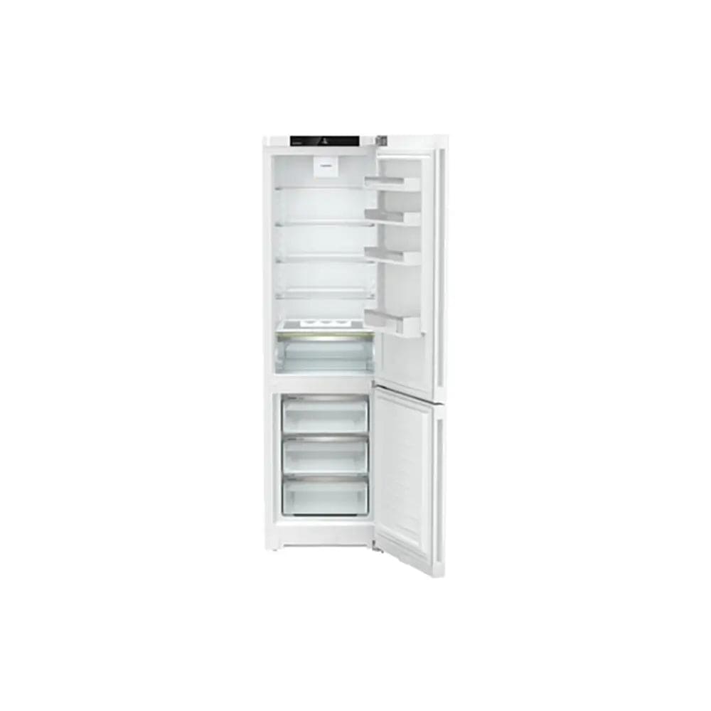 Liebherr CND5703 Pure 371 Litre Combined Fridge-Freezer with EasyFresh and NoFrost, 3 Freezer Drawers, 59.7cm Wide - White | Atlantic Electrics