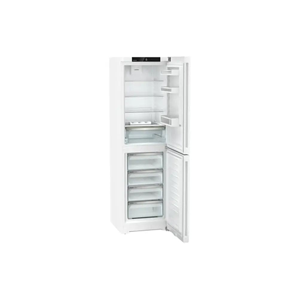 Liebherr CND5704 Pure 359 Litre Combined Fridge Freezer with EasyFresh and NoFrost, 59.7cm Wide - White | Atlantic Electrics