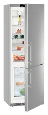 Liebherr CNef5735 60/40 Freestanding Fridge Freezer 299 liters/112 liters - Silver | Atlantic Electrics