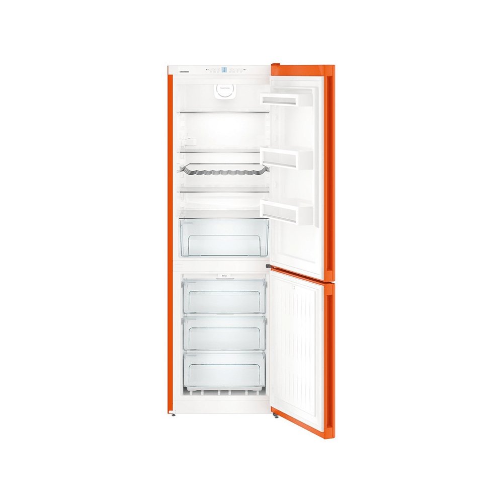 Liebherr CNNO4313 310 Litre Freestanding Fridge Freezer 60-40 Split Frost Free 60cm Wide - Orange | Atlantic Electrics