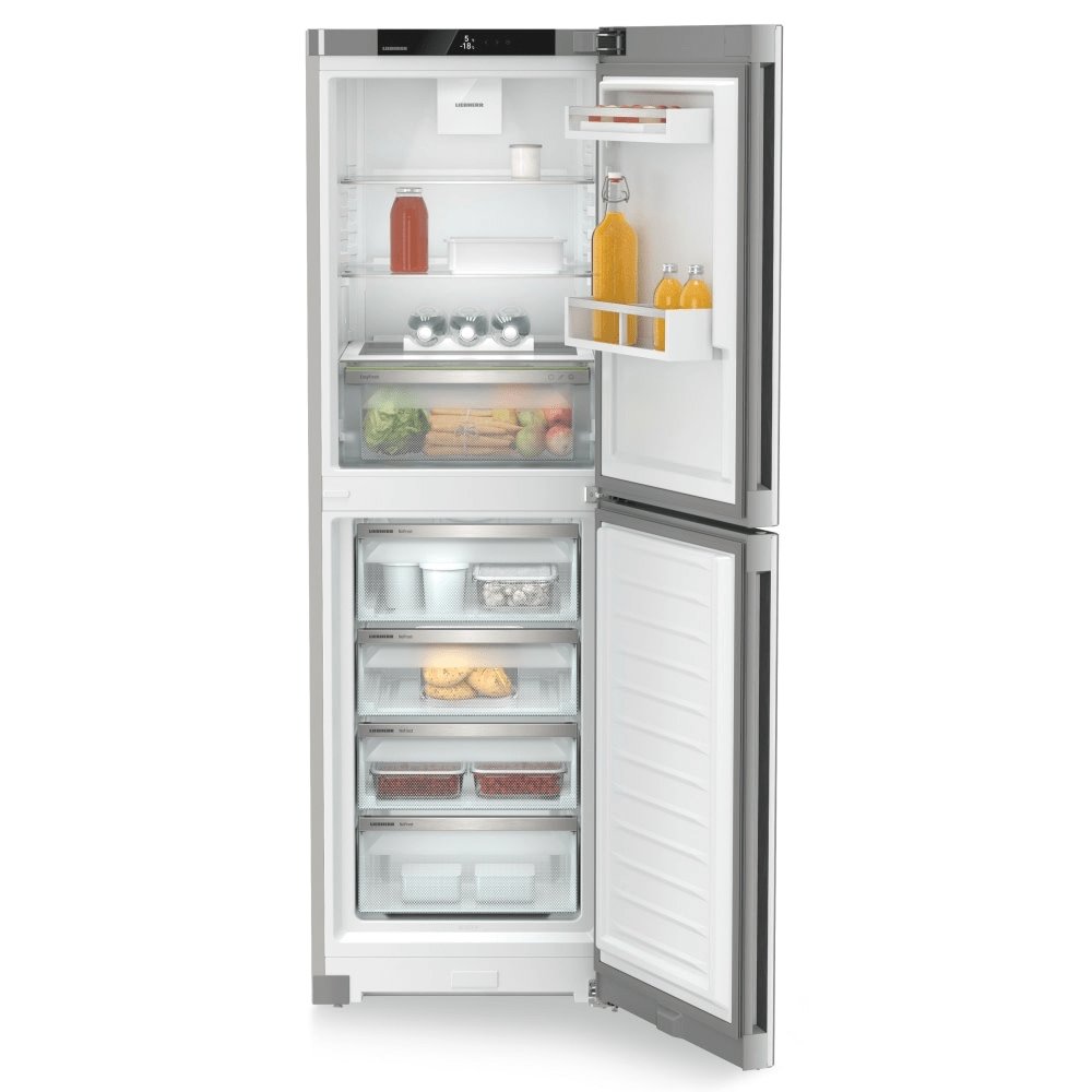 Liebherr CNSFD5204 Pure 319 Litre Combined Fridge Freezer with EasyFresh,NoFrost- 59.7cm Wide | Atlantic Electrics