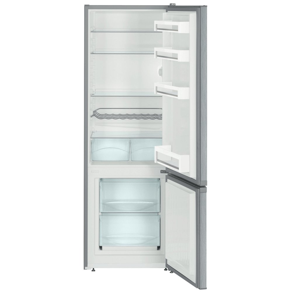 Liebherr CUel2831 265 Litre Freestanding Fridge Freezer 55cm Wide- Stainless Steel Look | Atlantic Electrics