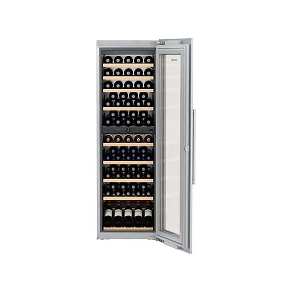 Liebherr EWTDF3553 Vinidor 254 Litre Built-In Multi-Temperature Wine Fridge, 2 Temperature Zones, 80 Bordeaux Bottles - 55.7cm Wide | Atlantic Electrics