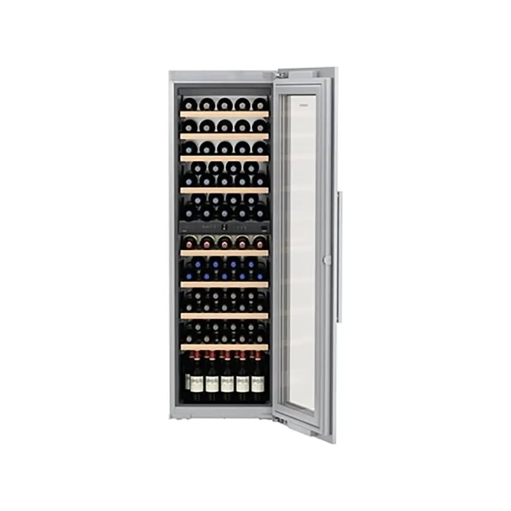 Liebherr EWTDF3553 Vinidor 254 Litre Built-In Multi-Temperature Wine Fridge, 2 Temperature Zones, 80 Bordeaux Bottles - 55.7cm Wide | Atlantic Electrics