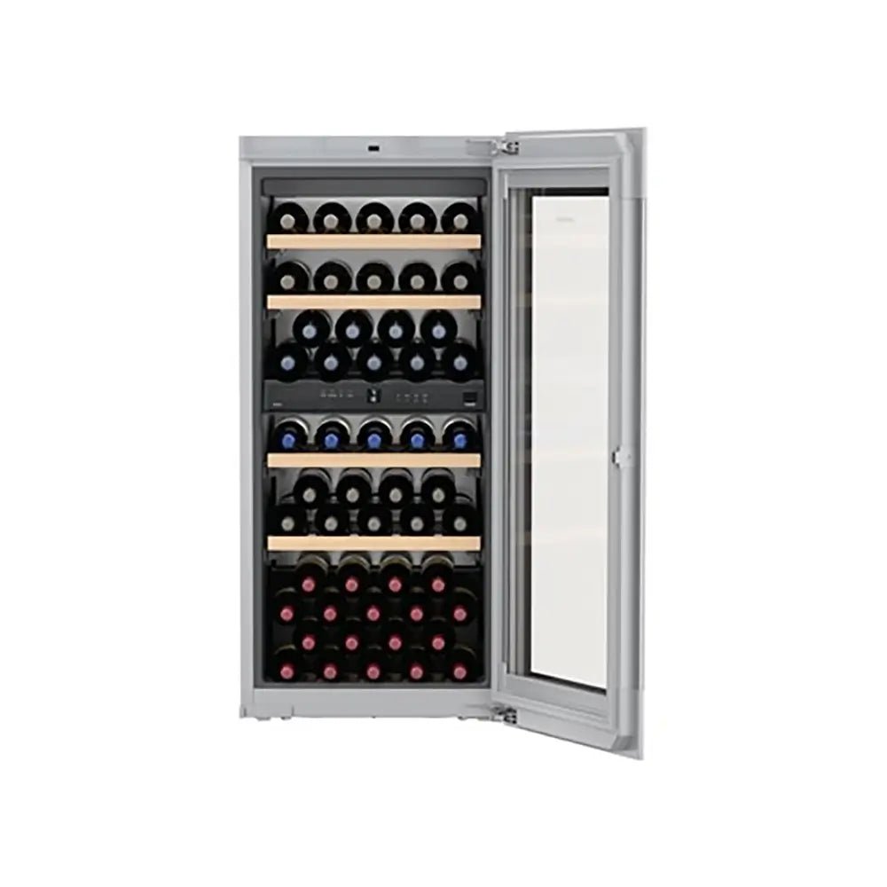 Liebherr EWTgb2383 Vinidor 169 Litre Built-In Multi-Temperature Wine Fridge, 51 Bordeaux Bottles, 2 Temperature Zones - 59.5cm Wide | Atlantic Electrics