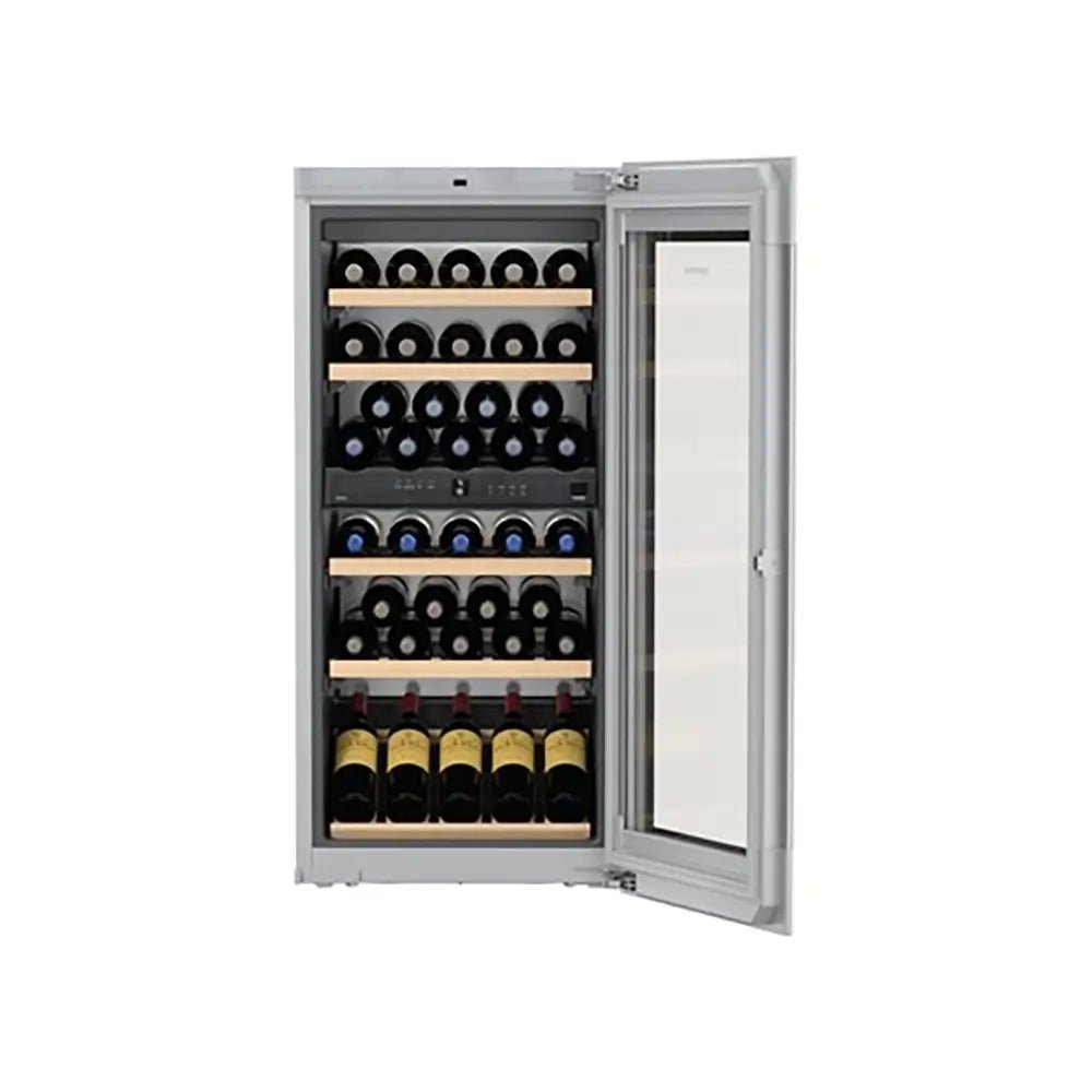 Liebherr EWTgb2383 Vinidor 169 Litre Built-In Multi-Temperature Wine Fridge, 51 Bordeaux Bottles, 2 Temperature Zones - 59.5cm Wide | Atlantic Electrics