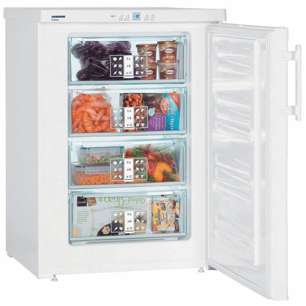 Liebherr GP1486 Freestanding Freezer 103 Litres - White | Atlantic Electrics