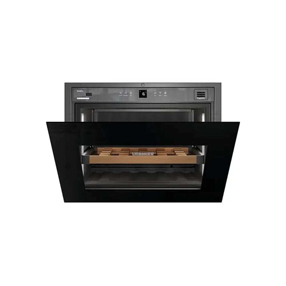 Liebherr GrandCru WKEGB582 18 Bottle Built-in Black Wine Storage Cabinet | Atlantic Electrics