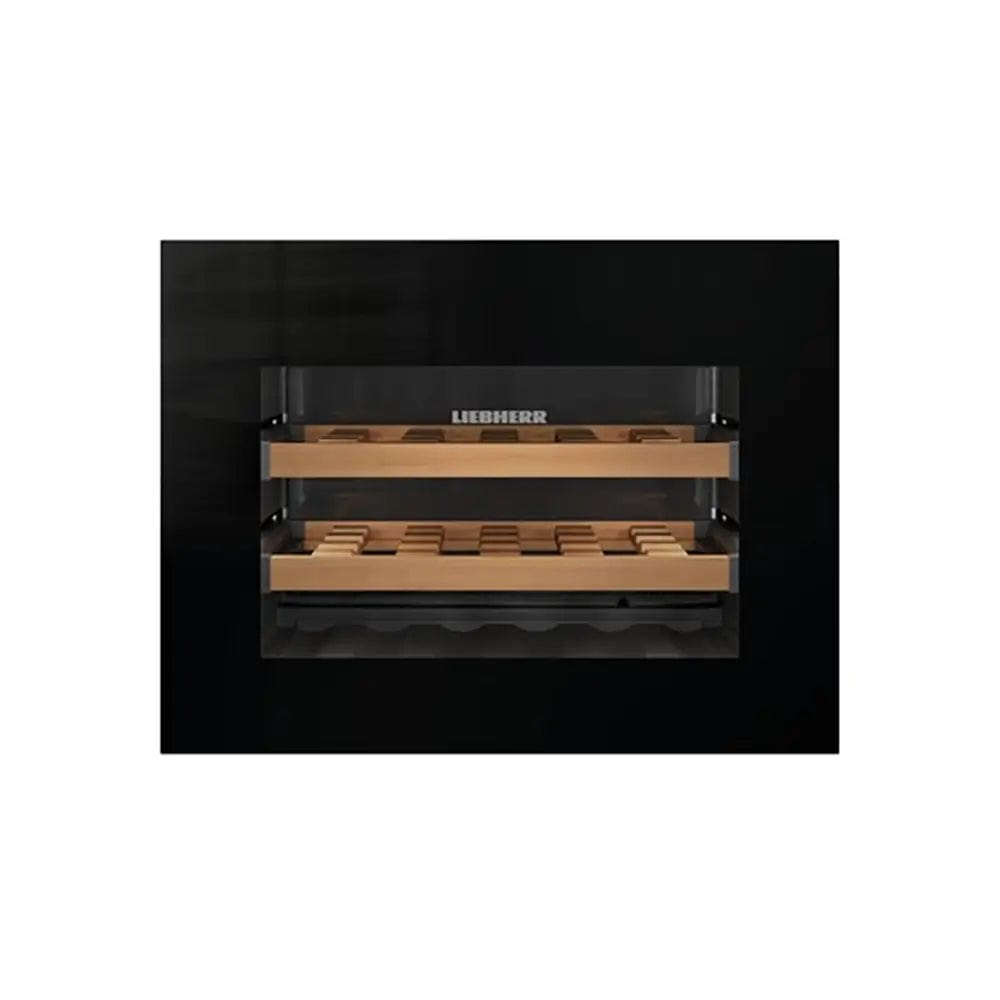 Liebherr GrandCru WKEGB582 18 Bottle Built-in Black Wine Storage Cabinet | Atlantic Electrics