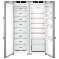 Thumbnail Liebherr SBSEF7242 Comfort Side By Side Fridge Freezer with NoFrost, 121cm Wide - 39478214885599