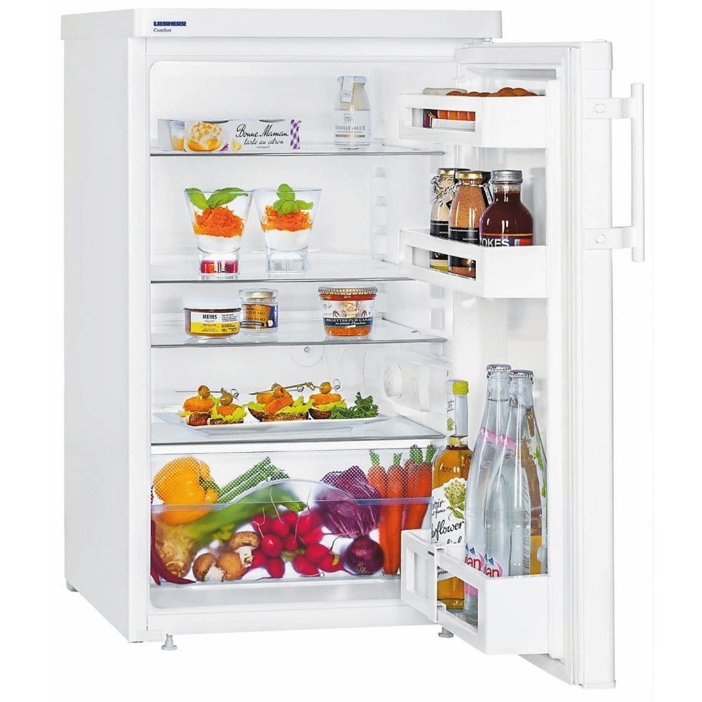 Liebherr T1410 50cm Wide Freestanding Under Counter Larder Fridge - White | Atlantic Electrics