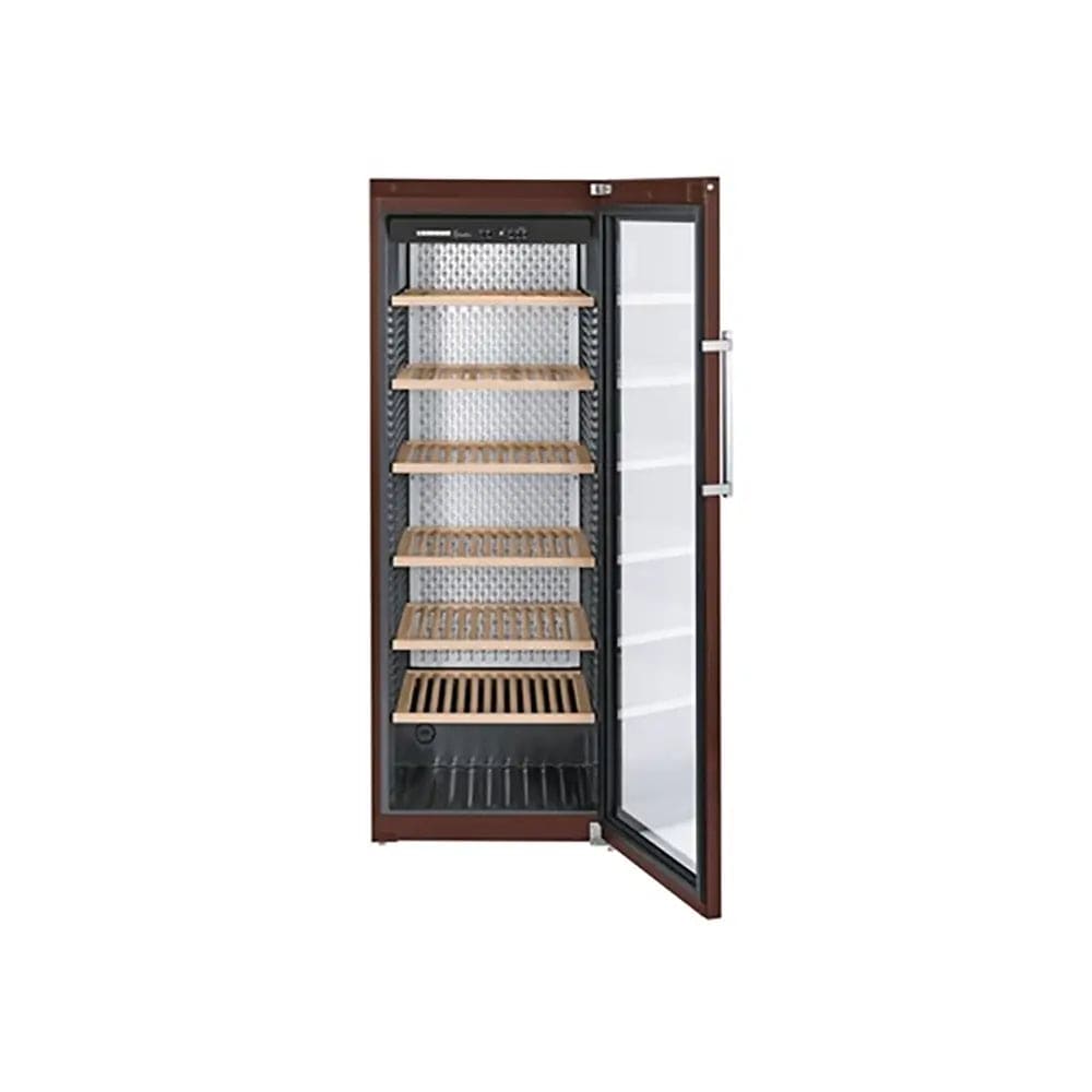 Liebherr WKT5552 GrandCru 526 Litre Wine Storage Cabinet, 253 Bordeaux Bottles, 70cm Wide - Terra, Tinted Insulated Glass Door | Atlantic Electrics