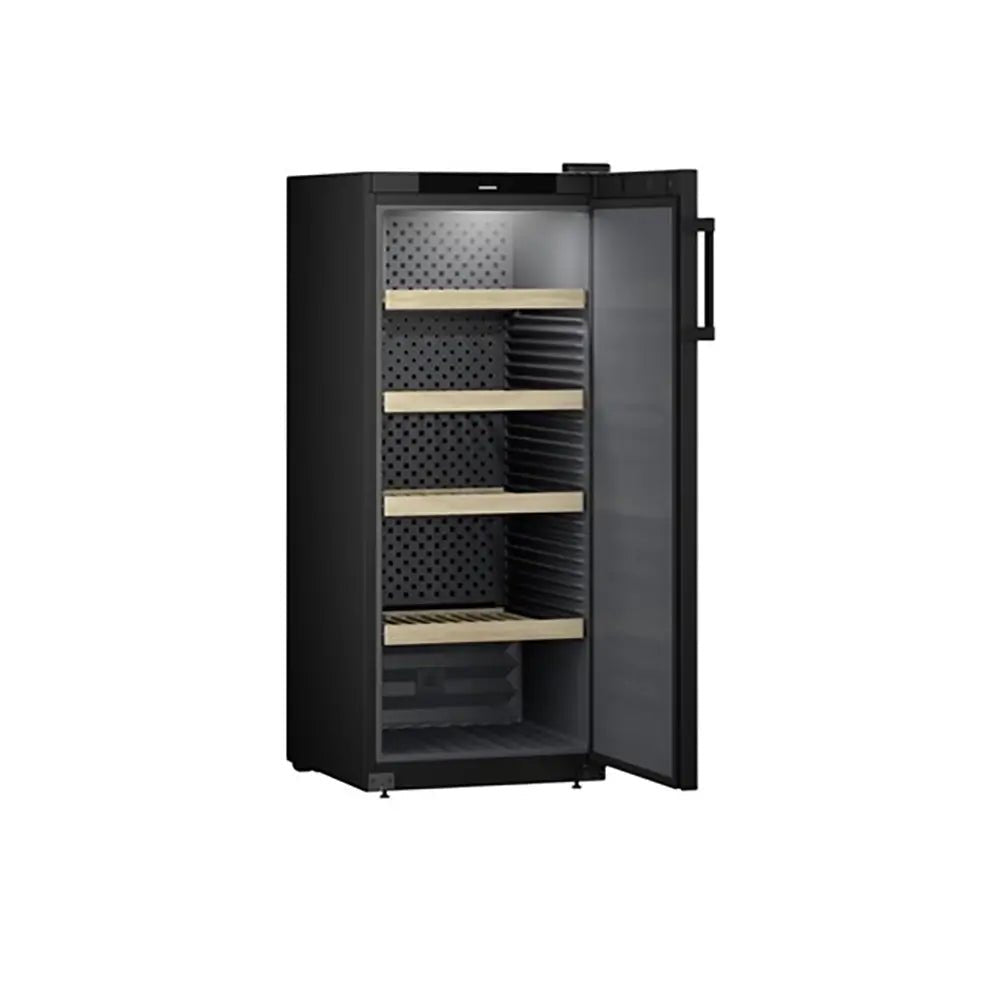 Liebherr WSBL4601 GrandCru 323 Litre Wine Storage Compartment, 166 0.75 Litre Bordeaux Bottles, 59.7cm Wide - Black | Atlantic Electrics