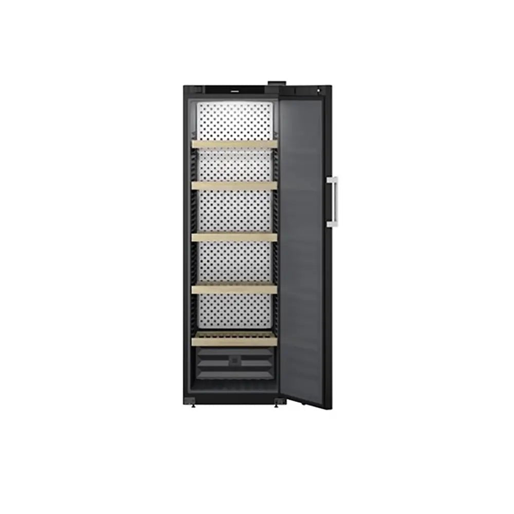 Liebherr WSBLI5231 GrandCru Selection 433 Litre Wine Storage Fridge, 229 0.75 Litre Bordeaux Bottles, 59.7cm Wide - Black | Atlantic Electrics