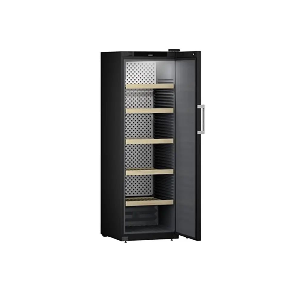 Liebherr WSBLI5231 GrandCru Selection 433 Litre Wine Storage Fridge, 229 0.75 Litre Bordeaux Bottles, 59.7cm Wide - Black | Atlantic Electrics