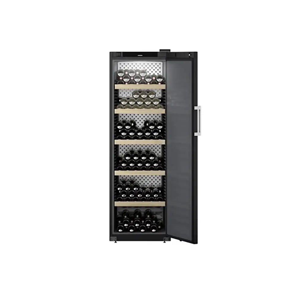 Liebherr WSBLI5231 GrandCru Selection 433 Litre Wine Storage Fridge, 229 0.75 Litre Bordeaux Bottles, 59.7cm Wide - Black | Atlantic Electrics