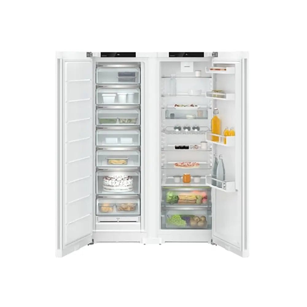Liebherr XRF5220 Plus Side-by-Side Combination with NoFrost, 399 Litre Refrigerator Compartment, 277 Litre Freezer Compartment - 59.7cm Wide - White | Atlantic Electrics