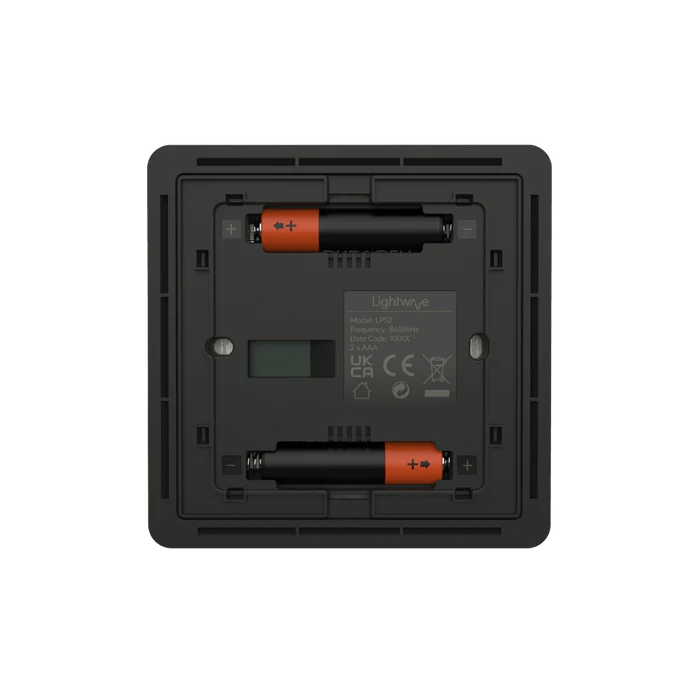 Lightwave LP52 Wire Free Smart Switch (2 Gang) - Stainless Steel | Atlantic Electrics
