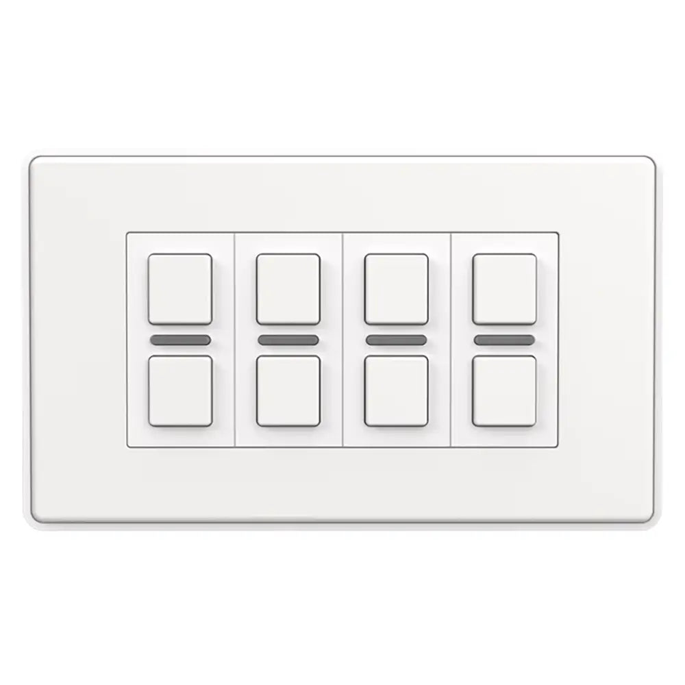 Lightwave LP54-WH 4 Gang Wire-Free Smart Dimmer Switch - White | Atlantic Electrics