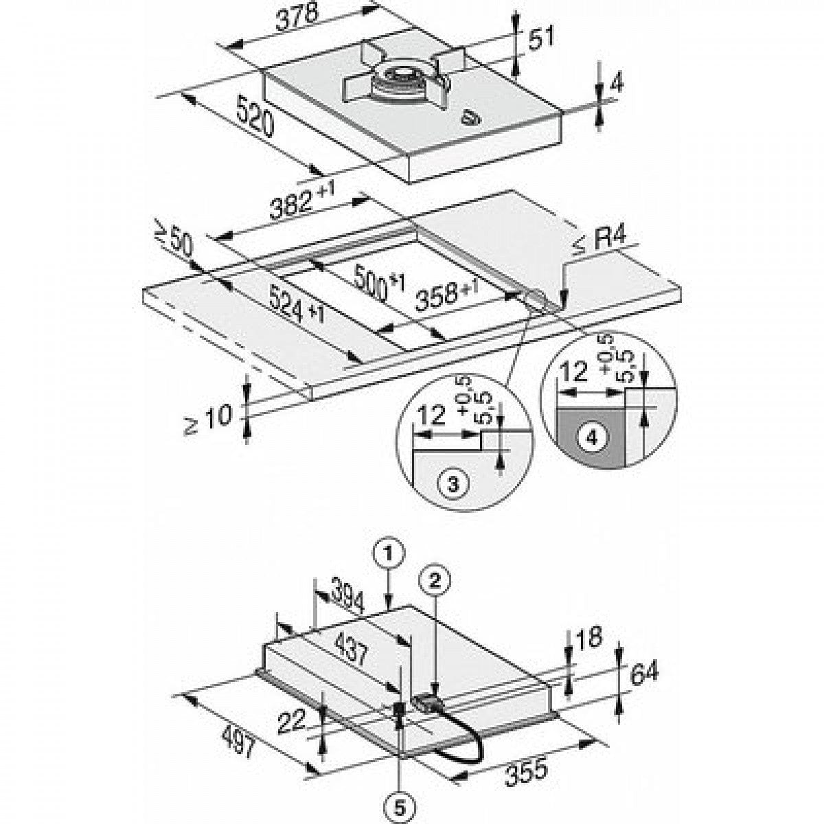 Miele CS7101FL Gas wok | Atlantic Electrics
