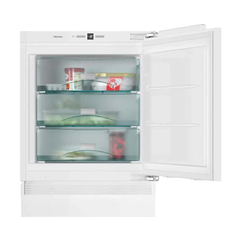 Miele F31202UI-1 95 Litre Built-Under Freezer with ComfortFrost, Compactly Designed - 59.7cm Wide | Atlantic Electrics