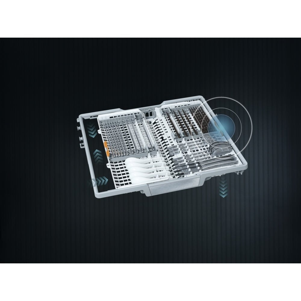 Miele G7110-SC Freestanding Dishwasher, AutoDos with Integrated PowerDisk - CleanSteel Front | Atlantic Electrics