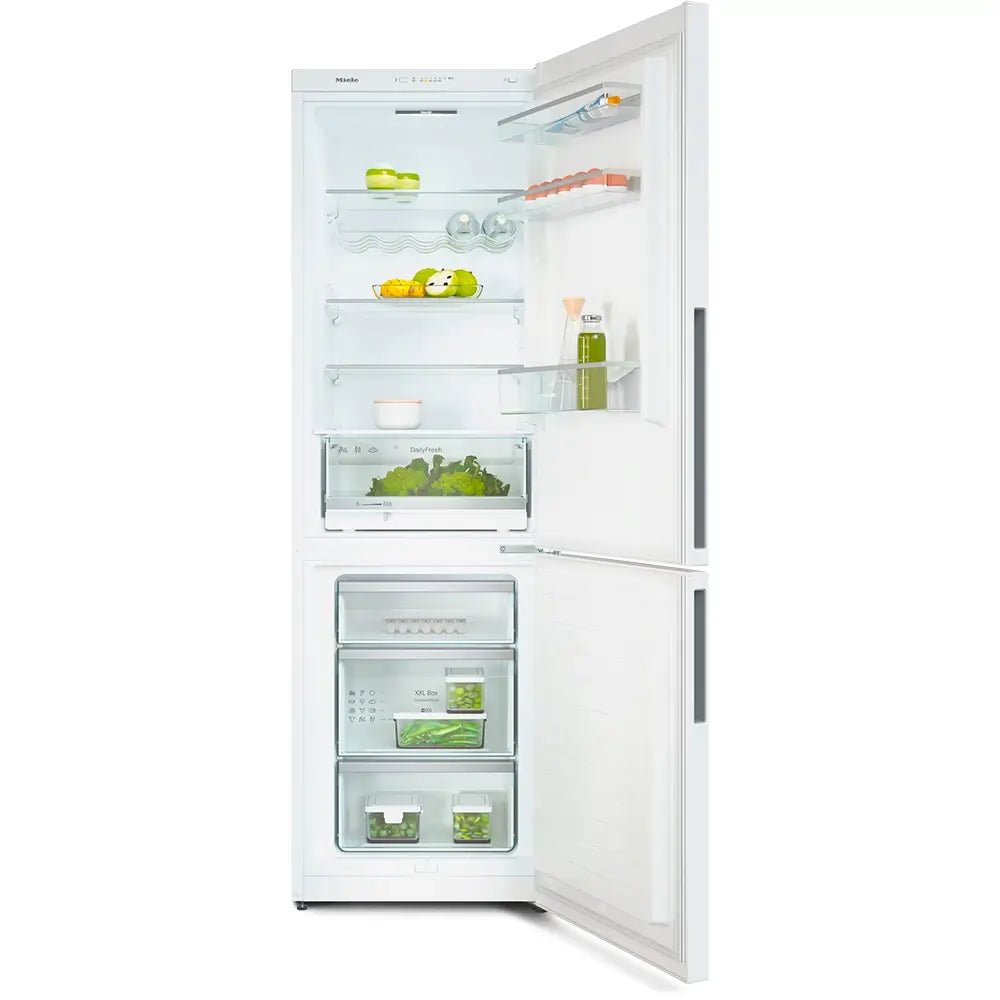 Miele KD4172E 308 Litre Freestanding Fridge-Freezer 60/40 Split, DailyFresh - Active White | Atlantic Electrics