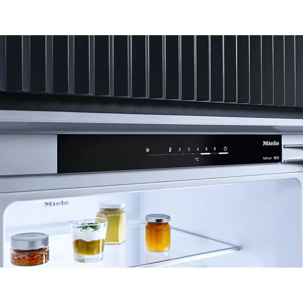 Miele KDN7724E 260 Litre Built-In Fridge Freezer Combination with DailyFresh ExtraCool and NoFrost - Fixed Door | Atlantic Electrics