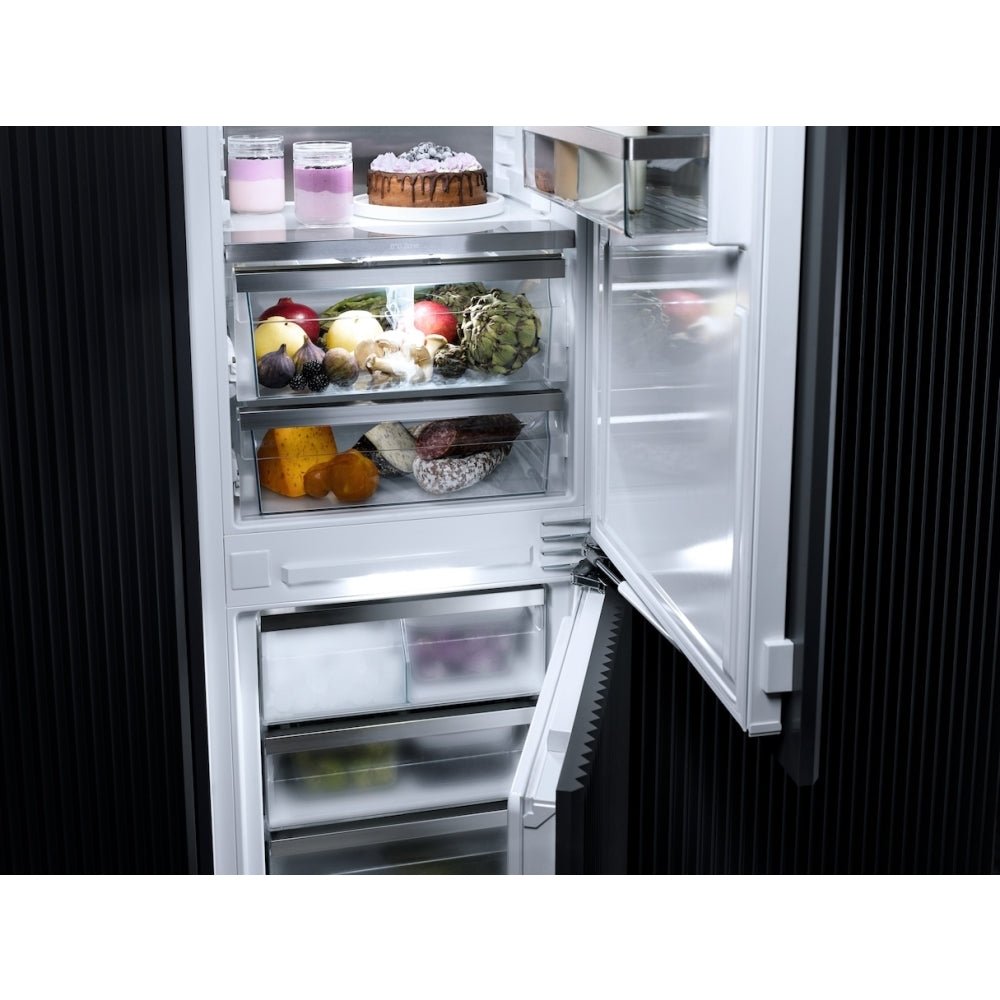 Miele KFN7734D Built-In Fridge-Freezer Combination, NoFrost, Fixed Door - 55.9cm Wide | Atlantic Electrics