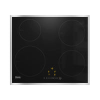 Thumbnail Miele KM7201FR 57.4cm Wide Induction Hob, 4 Cooking Zones, Stainless Steel Frame - 39478271377631