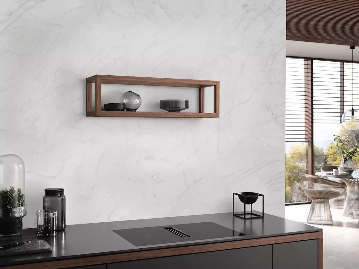 Miele KMDA7473FL-U Induction Hob with Integrated Vapour Extraction with Silence Motor & 2 Flex Zones, 80cm Wide - Black | Atlantic Electrics