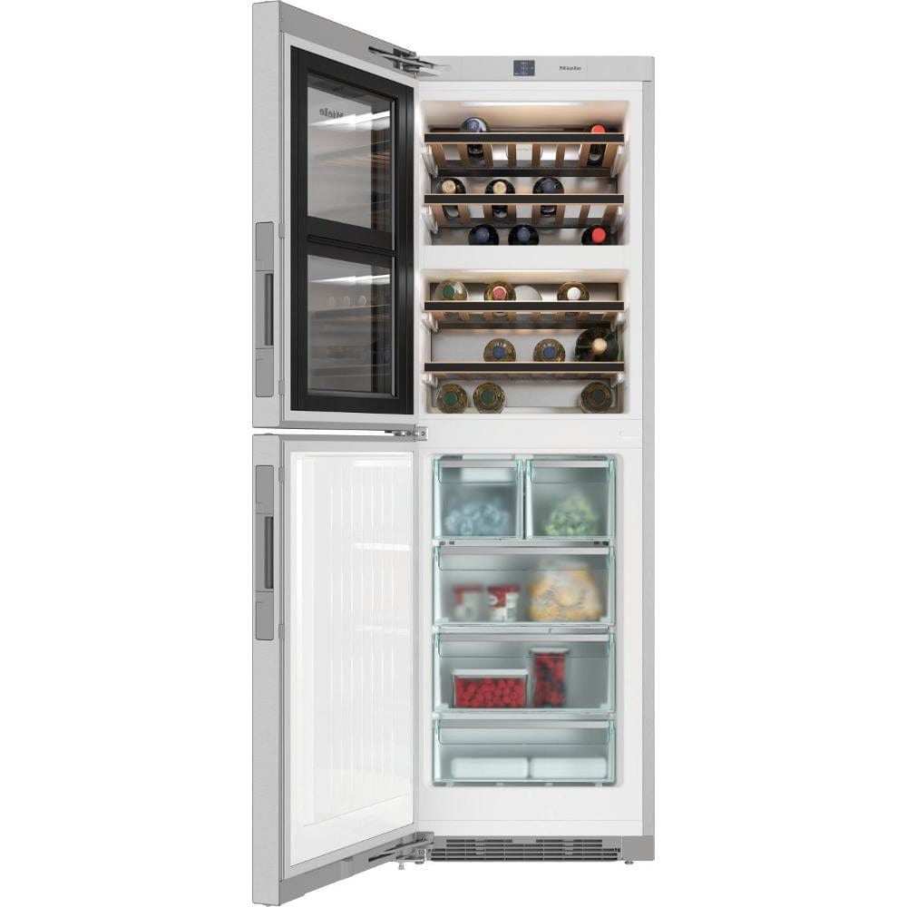 Miele KWNS28462E-ED-CS Freestanding Freezer + Wine Conditioning 2-In-1 | Atlantic Electrics
