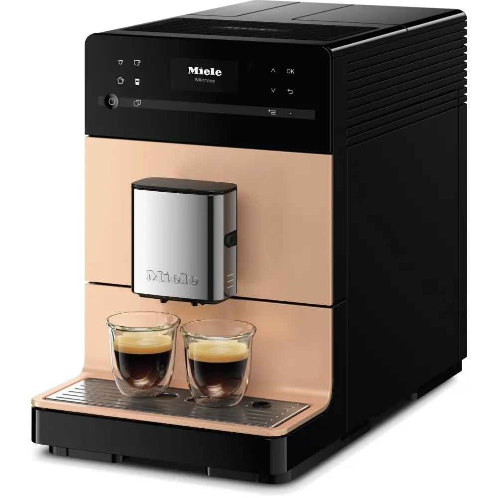 Miele Silence CM5510 Bean to Cup Coffee Machine - Black / Rose Gold | Atlantic Electrics