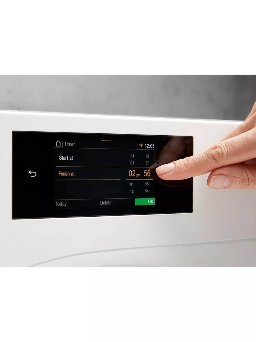 Miele TCR860WP Heat Pump Tumble Dryer, 9kg Load, A+++ Energy Rating, White - Atlantic Electrics - 39478271967455