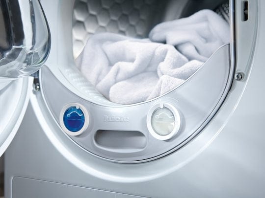 Miele TEH785WP Freestanding Heat Pump Tumble Dryer, 9kg Load, White | Atlantic Electrics