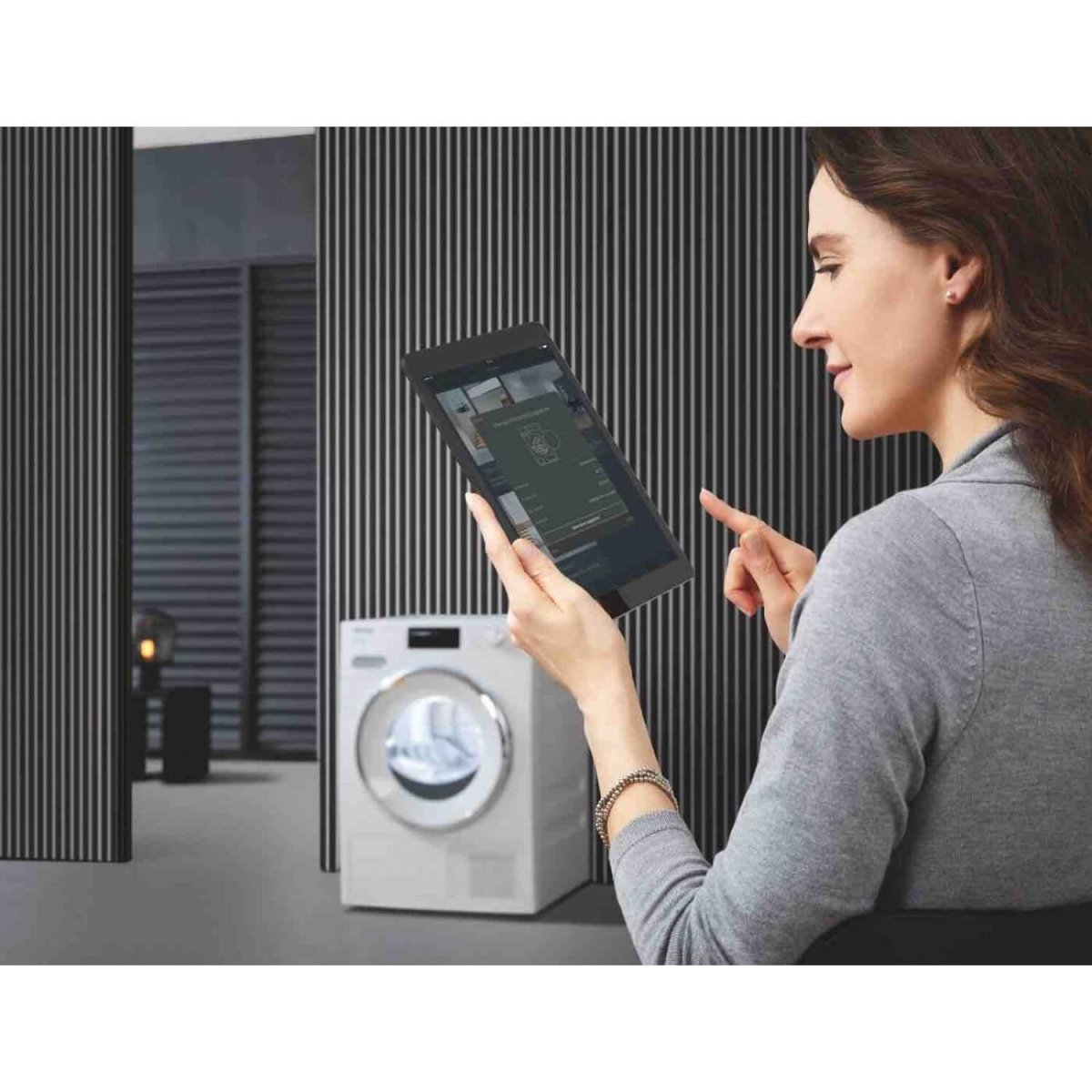 Miele W1 WCG660 WCS TDos&9kg Front-Loading Washing Machine - Lotus White | Atlantic Electrics