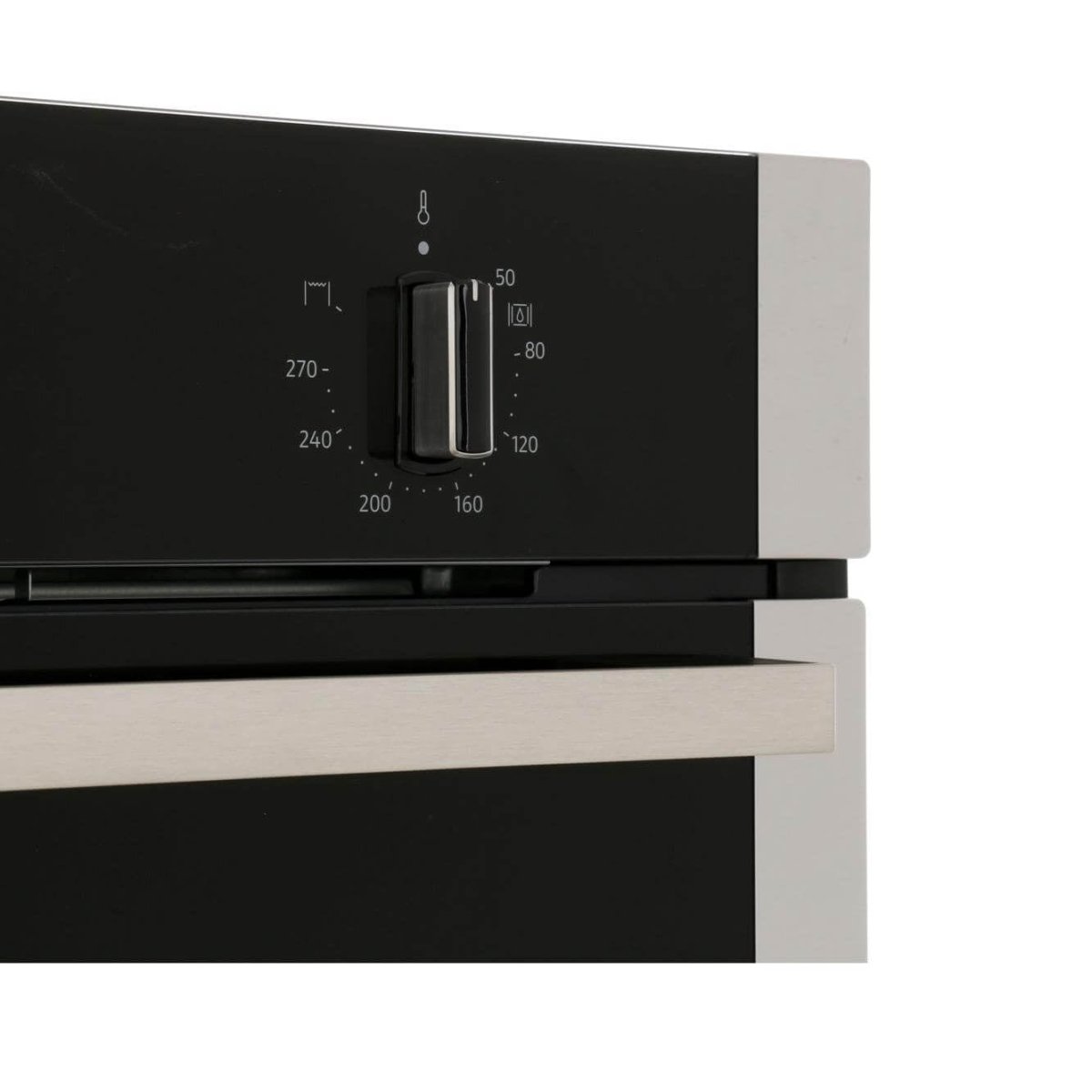 Neff B1ACE4HN0B Electric CircoTherm Single Oven Oven - BLACK-STEEL | Atlantic Electrics