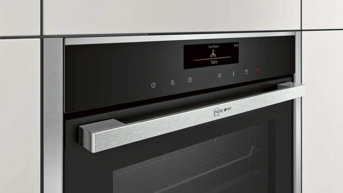Neff C18FT56H0B N 90 Built-in compact oven with steam function Stainless steel | Atlantic Electrics