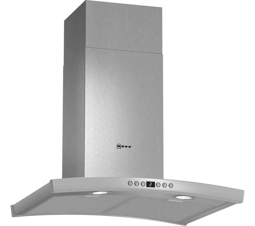 NEFF D86DK62N0B 60cm Chimney Cooker Hood - Stainless Steel | Atlantic Electrics