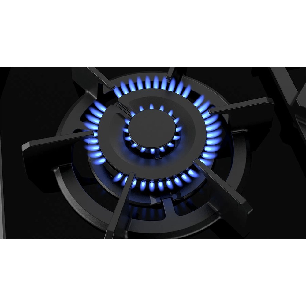 NEFF T29TA79N0 Gas Hob, Ceramic Glass, 5 Burner, 91.8cm Wide - Black | Atlantic Electrics