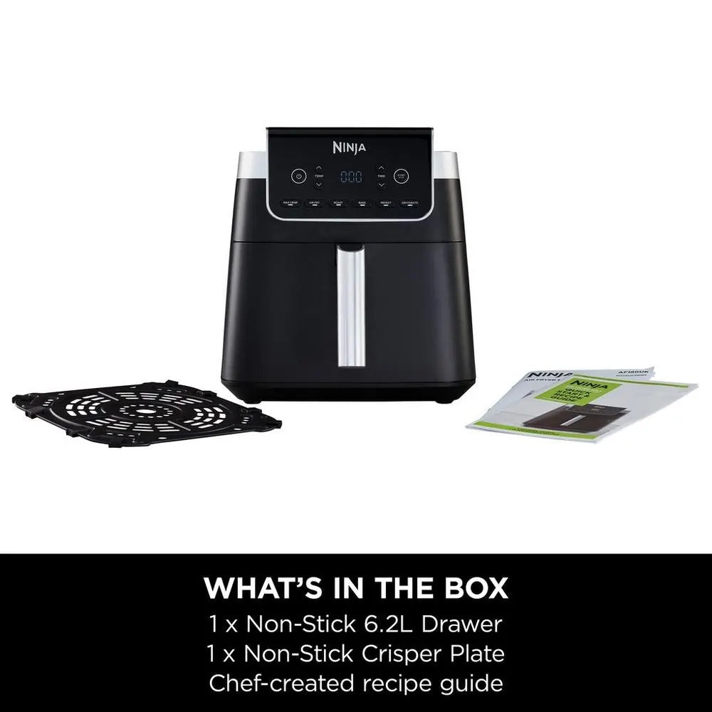 Ninja AF180UK MAX PRO Air Fryer 6.2 Litre - Black | Atlantic Electrics