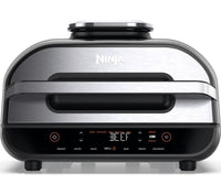Thumbnail Ninja AG551UK Foodi MAX Health Grill & Air Fryer Black/Stainless Steel - 39478298902751