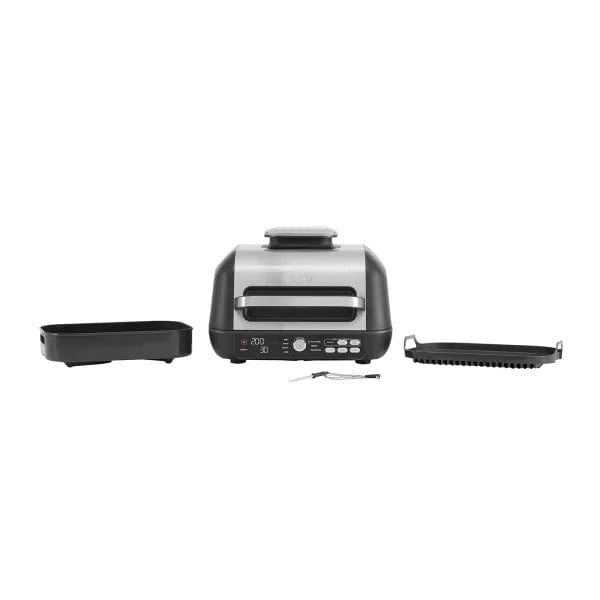 Ninja AG651UK Foodi MAX PRO Health Grill Flat Plate & Air Fryer Black | Atlantic Electrics