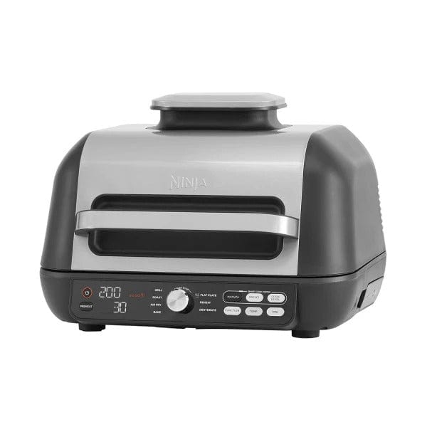 Ninja AG651UK Foodi MAX PRO Health Grill Flat Plate & Air Fryer Black | Atlantic Electrics