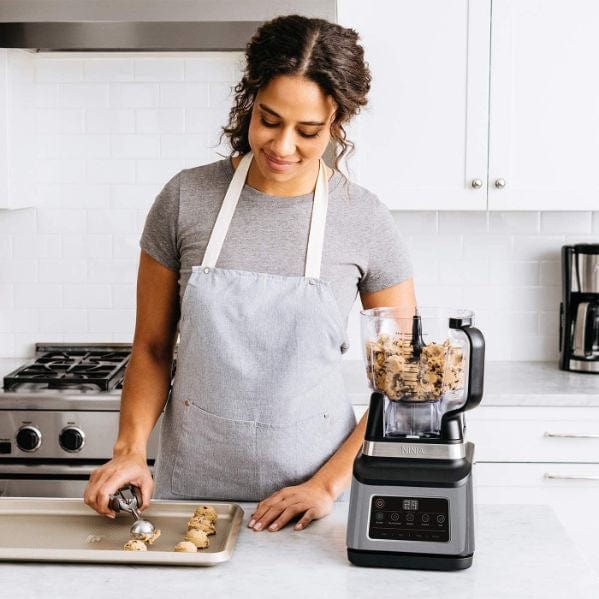 Ninja BN800UK 3-in-1 Blender and Food Processor with Auto IQ - Black-Silver | Atlantic Electrics