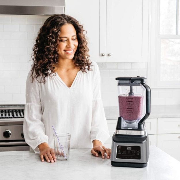 Ninja BN800UK 3-in-1 Blender and Food Processor with Auto IQ - Black-Silver | Atlantic Electrics