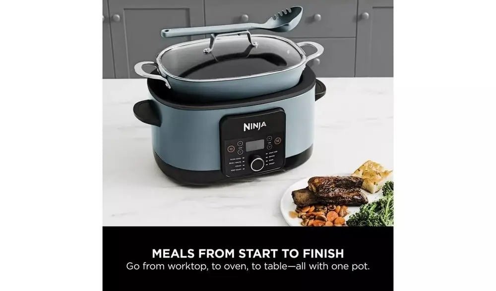 Ninja Foodi PossibleCooker MC1001UK 8-in-1 Slow Cooker/Multi-cooker - Blue | Atlantic Electrics