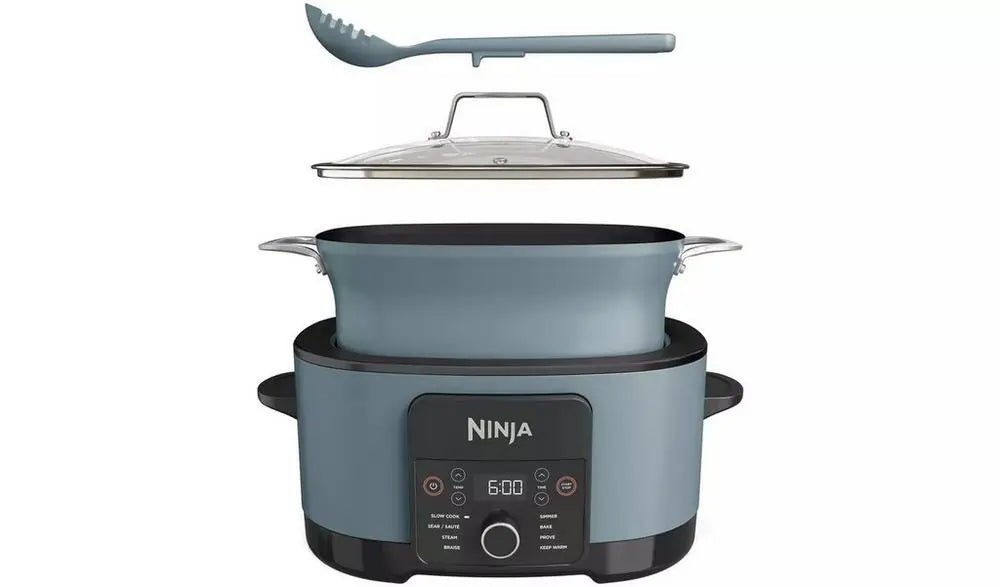 Ninja Foodi PossibleCooker MC1001UK 8-in-1 Slow Cooker/Multi-cooker - Blue | Atlantic Electrics