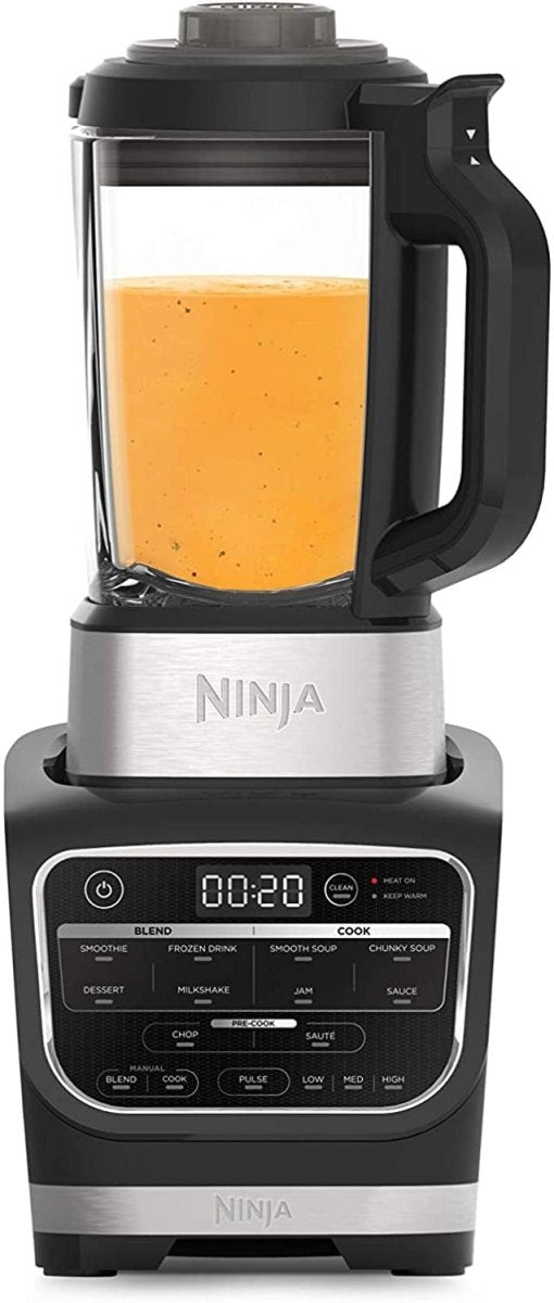 Ninja HB150UK Hot and Cold Blender and Soup Maker Stainless Steel | Atlantic Electrics - 39478301688031 