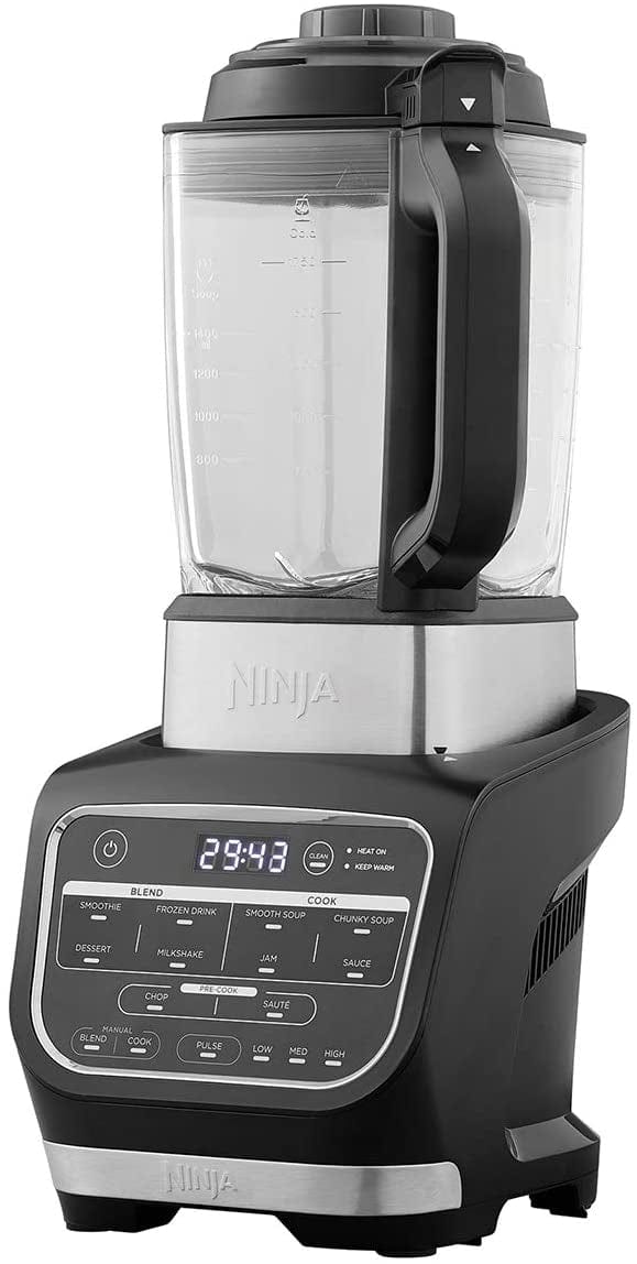 Ninja HB150UK Hot and Cold Blender and Soup Maker Stainless Steel | Atlantic Electrics - 39478301851871 